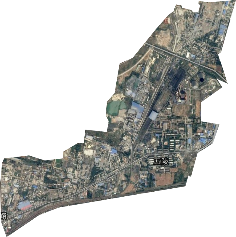 宝东街道卫星图