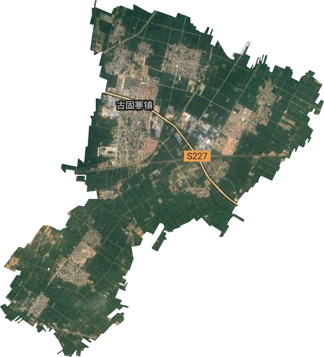 古固寨镇卫星图