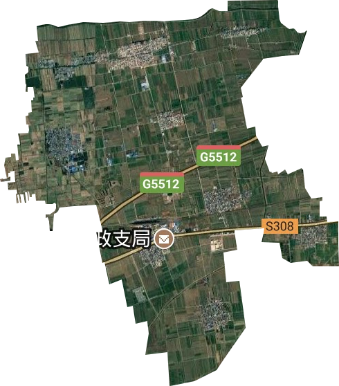 黄堤镇卫星图