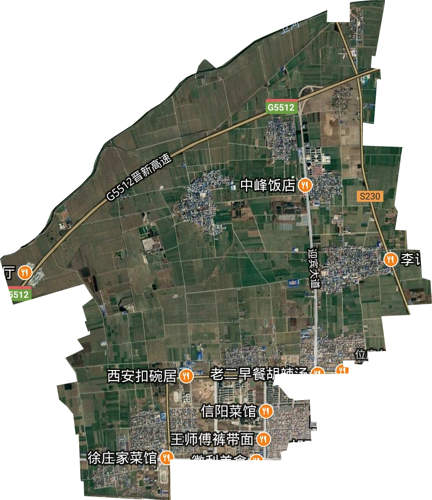 位庄乡卫星图