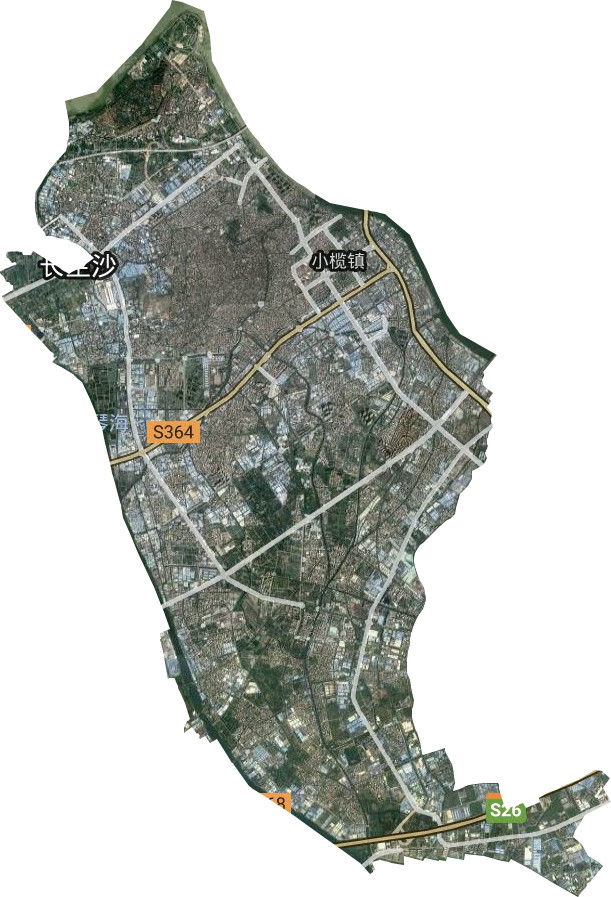 小榄镇卫星图