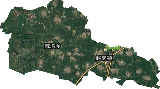 赵岗镇卫星图