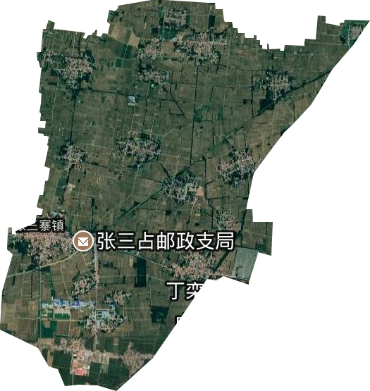 张三寨镇卫星图