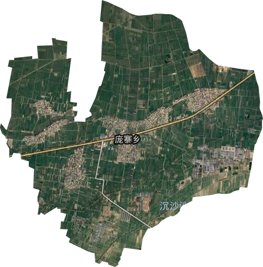 庞寨乡卫星图