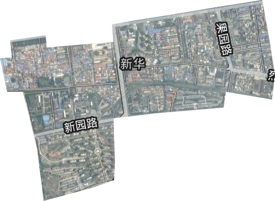 新华街道卫星图