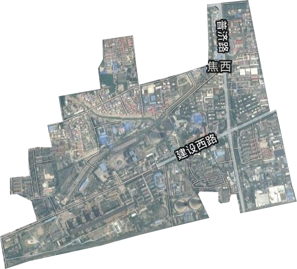 焦西街道卫星图