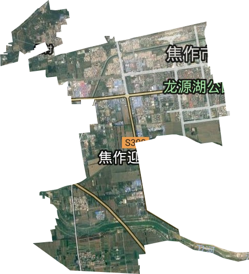 王褚街道卫星图