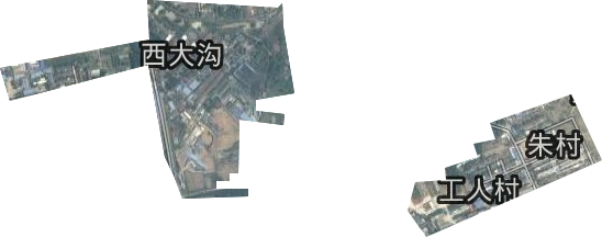 朱村街道卫星图