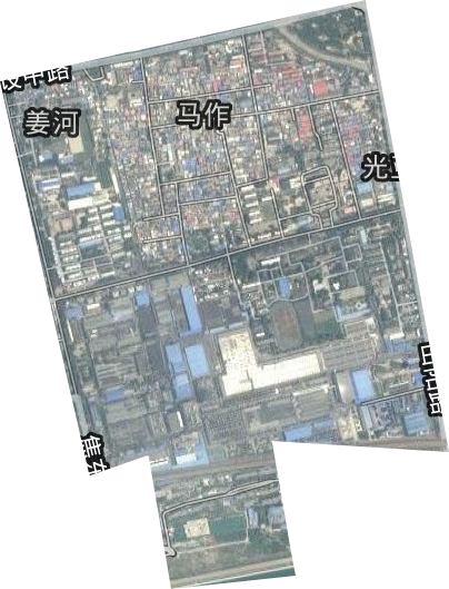 光亚街道卫星图