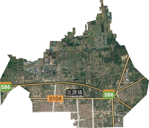 龙源街道卫星图