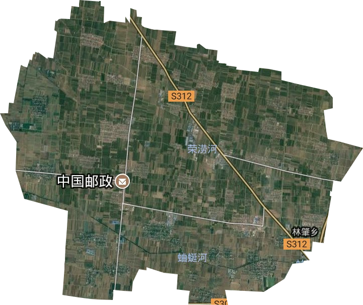 黄庄镇卫星图