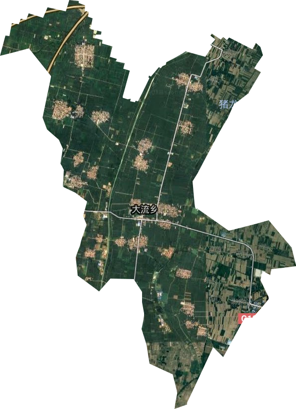 大流乡卫星图
