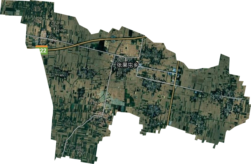 张果屯镇卫星图
