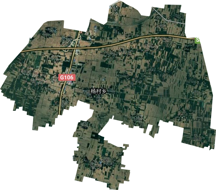 杨村乡卫星图