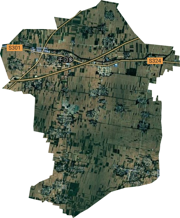 千口乡卫星图