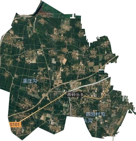 高码头镇卫星图