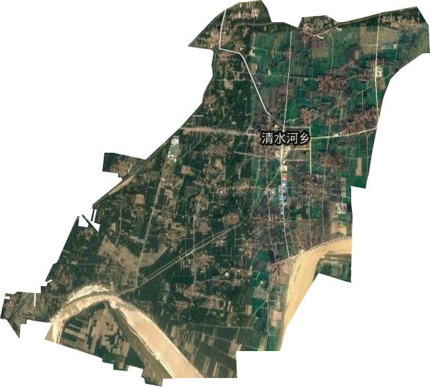 清水河乡卫星图