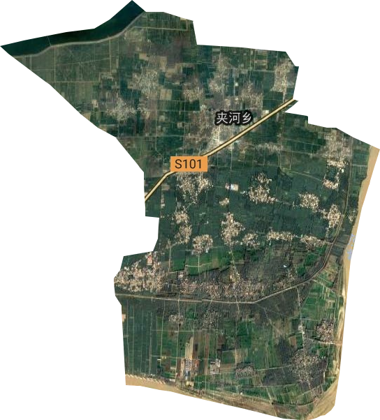 夹河乡卫星图