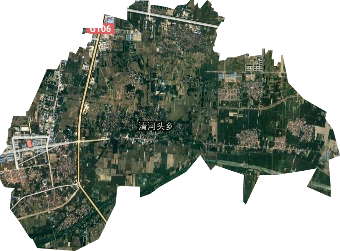 濮阳县清河头乡卫星图