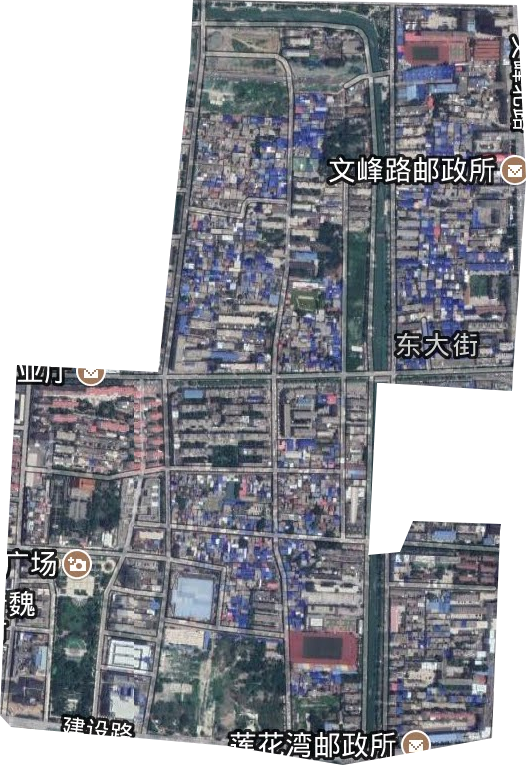 东大街道卫星图