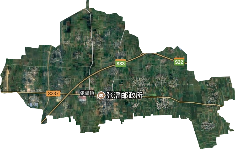 张潘镇卫星图