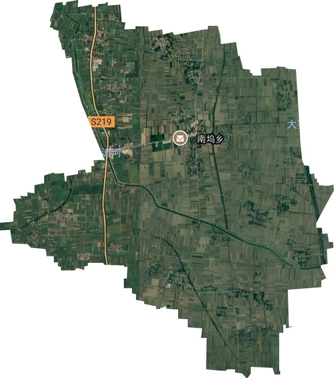 南坞乡卫星图