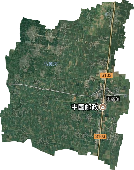 王洛镇卫星图