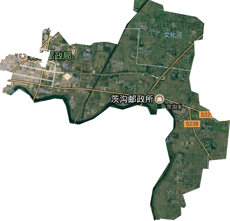 茨沟乡卫星图
