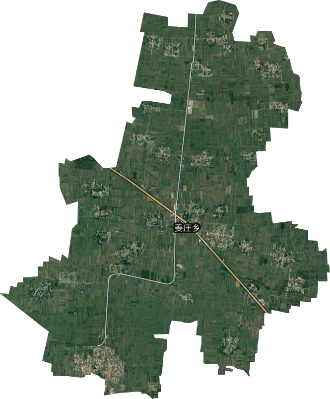 姜庄乡卫星图