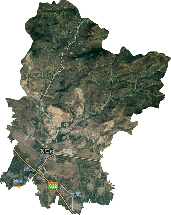 苌庄乡卫星图