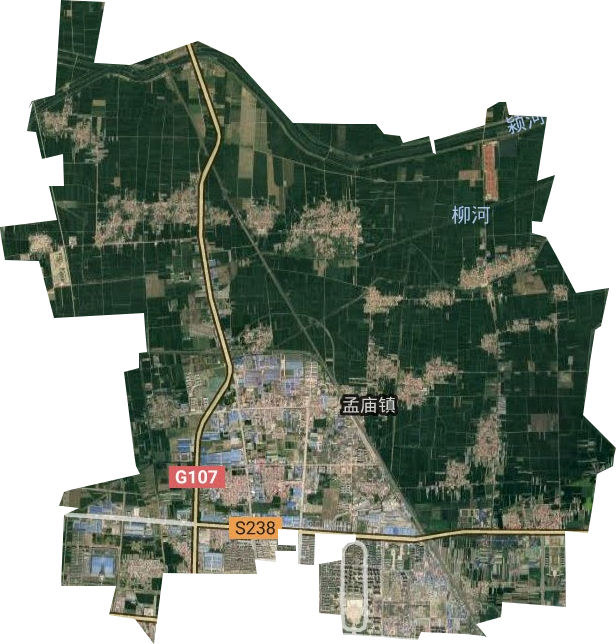 孟庙镇卫星图