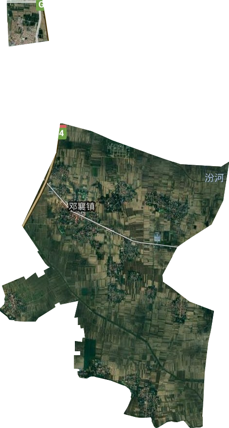 邓襄镇卫星图