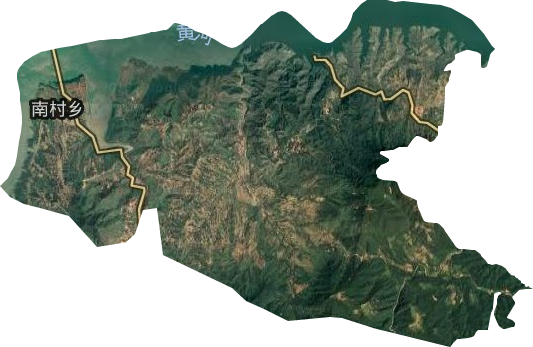 南村乡卫星图