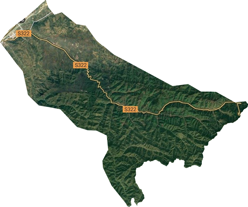 文峪乡卫星图