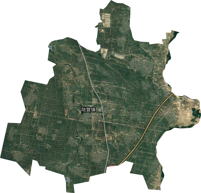 陆营镇卫星图