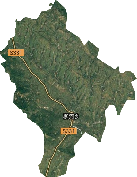 柳河乡卫星图