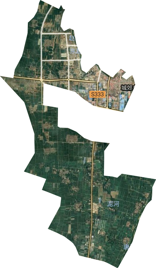 赵河街道卫星图