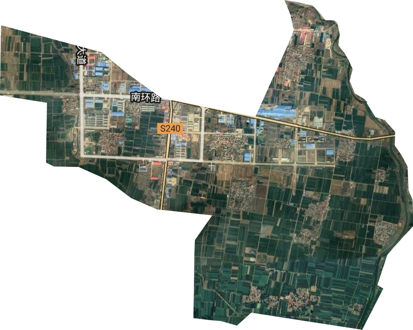 潘河街道卫星图