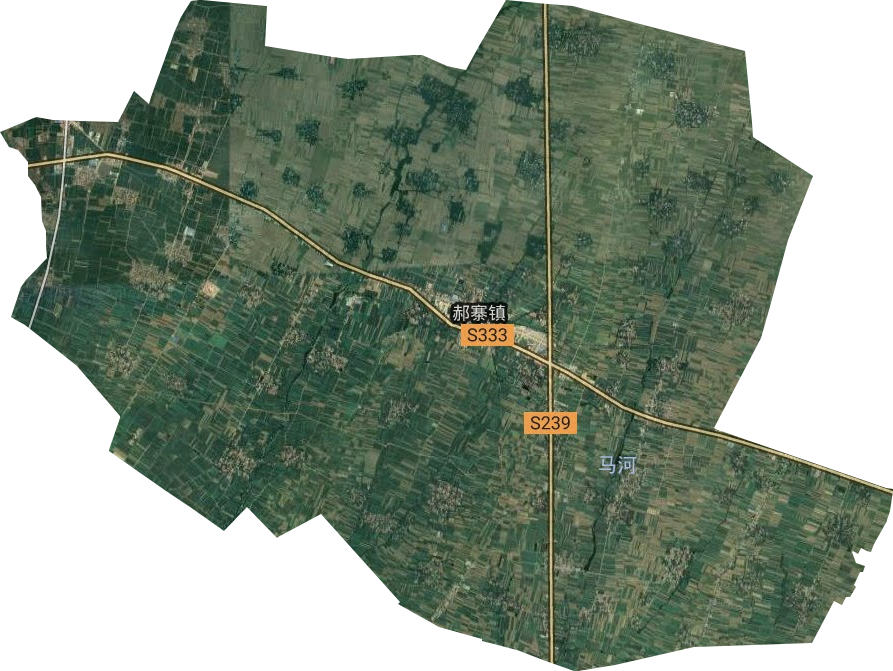 郝寨镇卫星图