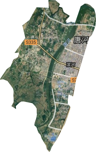 滨河街道卫星图