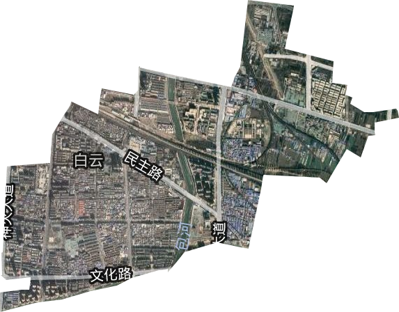 白云街道卫星图