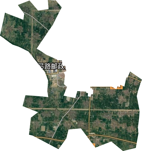 城郊乡卫星图