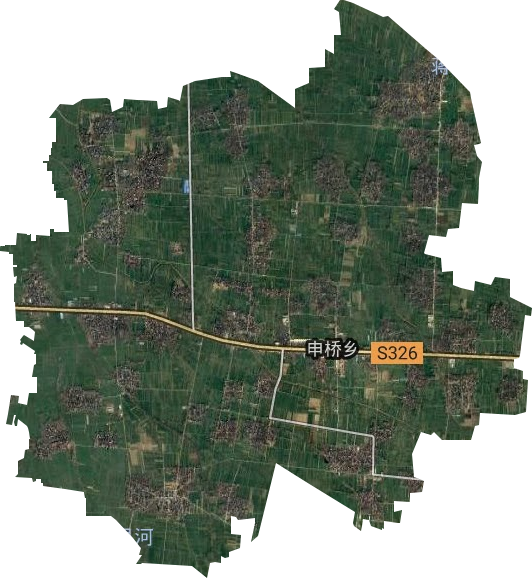 申桥乡卫星图