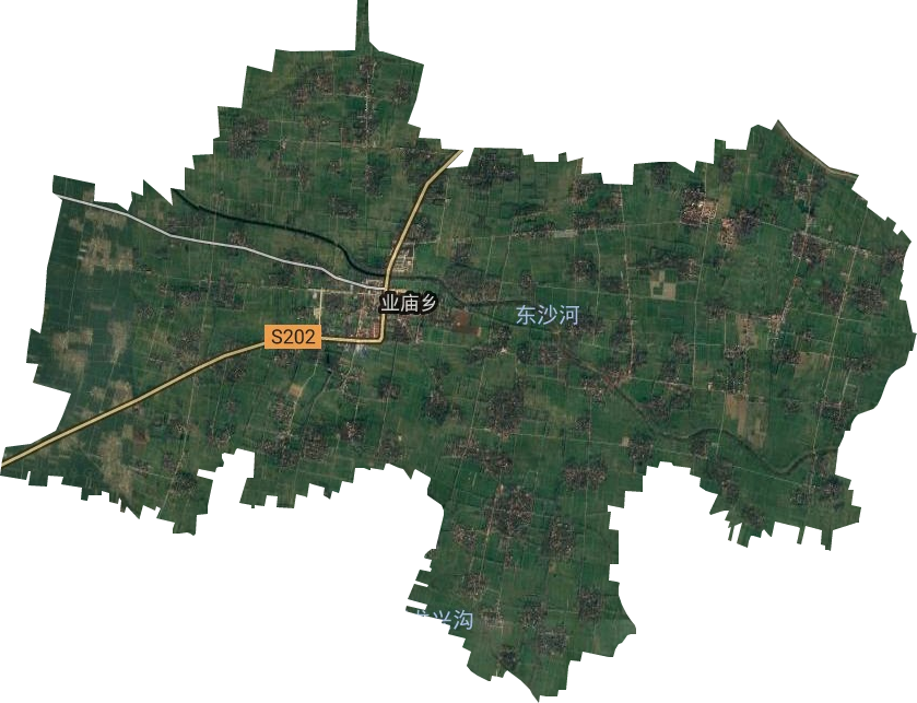 业庙乡卫星图