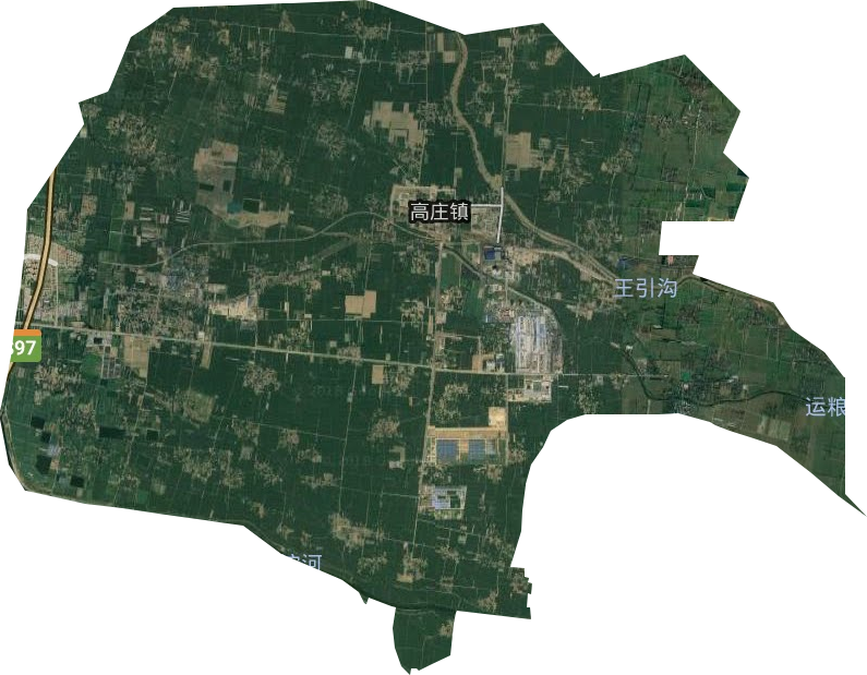 高庄镇卫星图