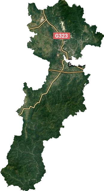 平桂区卫星图
