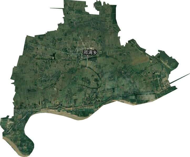 邓湾乡卫星图