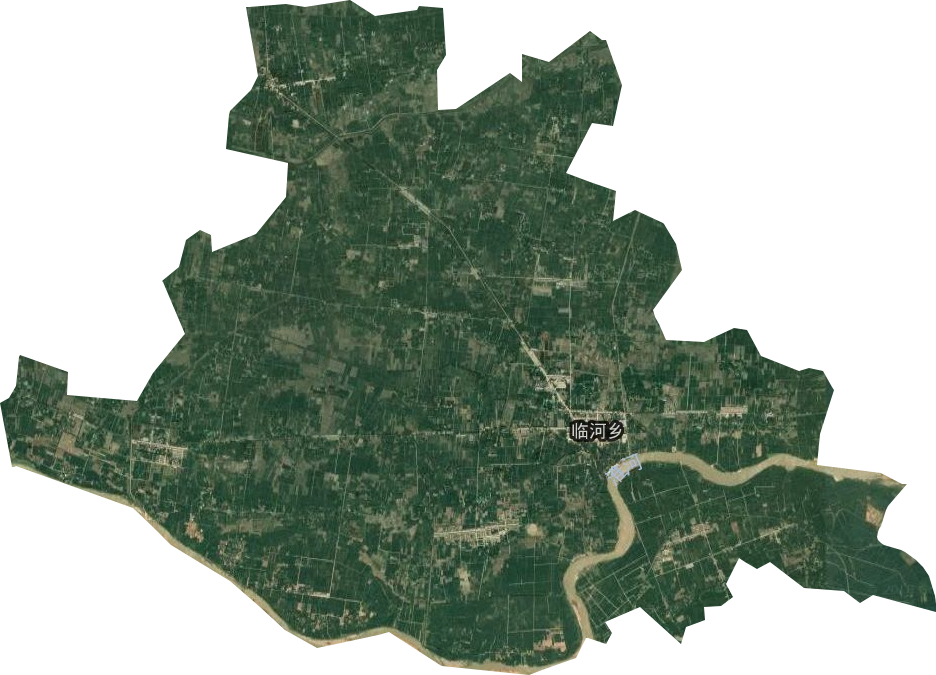 临河乡卫星图