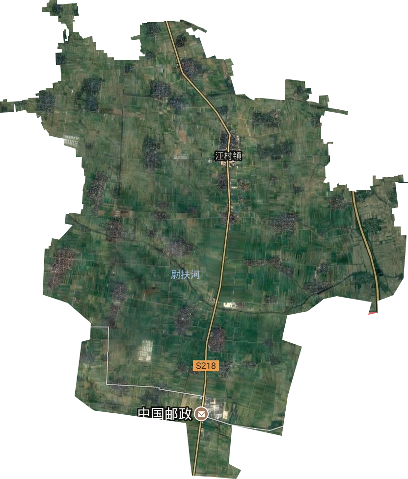 江村镇卫星图