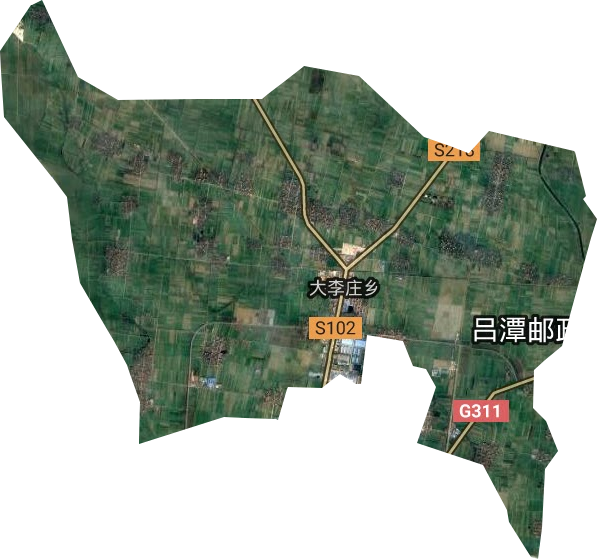 大李庄乡卫星图